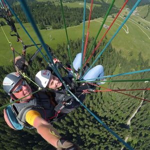 Tandempilot Wolfgang Dörfler - Hohe Salve